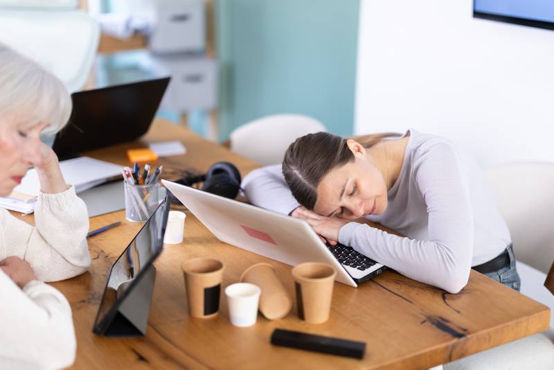 Les actifs, le manque de sommeil et les transports